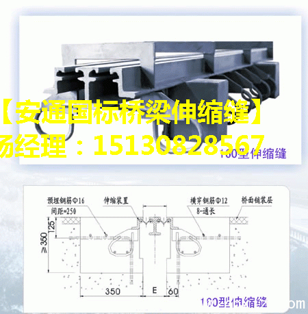 GQF-MZL160型伸縮縫 良品160型模數(shù)式伸縮縫4